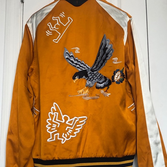 Coach x Keith Haring Varsity Jacket Sz 46 - Picture 1 of 5
